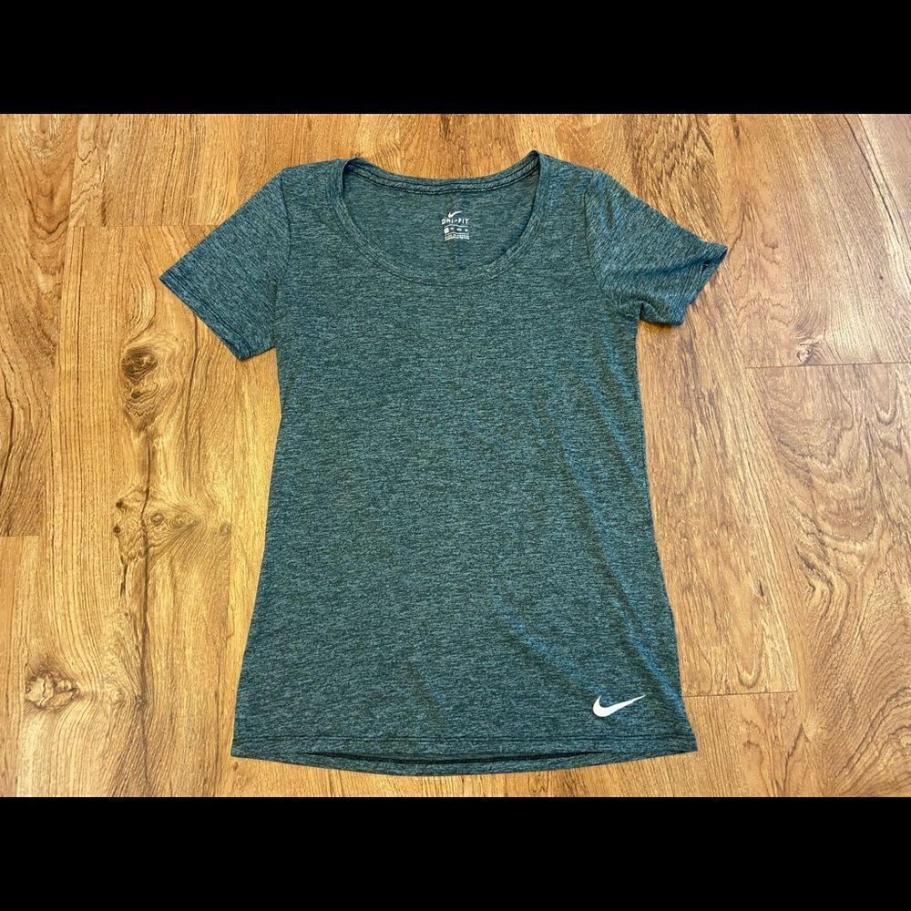 Nike grey Drifit short sleeve athletic top